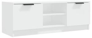 TV Cabinet White 102x35x36.5 cm Engineered Wood