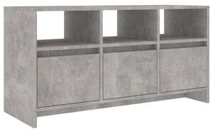 TV Cabinet Concrete Grey 102x37.5x52.5 cm Engineered Wood