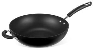Circulon Total Hard Anodised 30cm Stir Fry Pan with Helper Handle Black