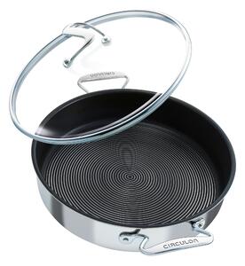 Circulon C Series 30cm Saute Pan with Lid Silver