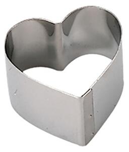 De Buyer Baking Mold Heart Ø14 cm Stainless steel