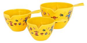 Martinex Pippi Baking Measuring bowls Yellow