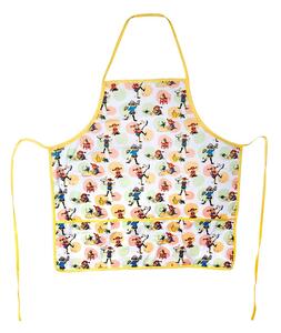 Martinex Pippi Longstocking cotton apron 70x70 cm Pastel