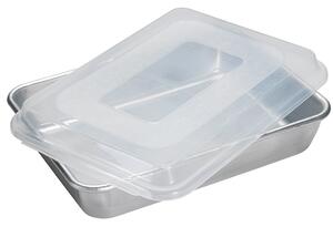 Nordic Ware Baking pan with lid 23x33 cm Aluminum