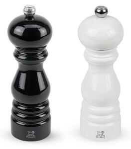 Peugeot Paris salt & pepper duo 18 cm Black and white