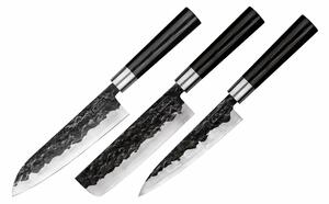 Samura Blacksmith set 3-pack Black