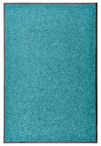 Doormat Washable Cyan 60x90 cm