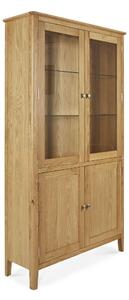 Alba Oak Display Cabinet | Roseland