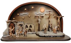 Double-sided Nativity Scene