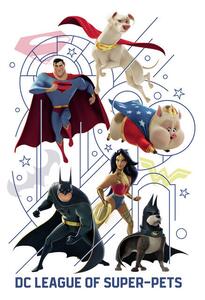 Art Poster DC League of Super-Pets - Heroes, (26.7 x 40 cm)