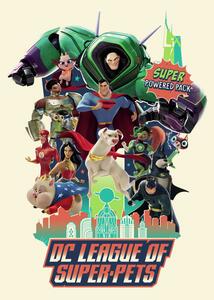 Art Poster DC League of Super-Pets - Pack, (26.7 x 40 cm)