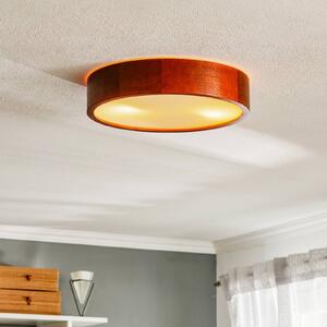 Kerio ceiling lamp, Ø 37 cm, rustic pine