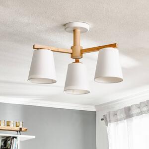 Canditia ceiling lamp, 3-bulb