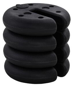 Outsunny Gazebo Tent Sand Leg Weights, Sand Fillable Set of 4 PCs, Marquee Party Tent Canopy Accessory