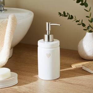 Ceramic Heart Soap Dispenser