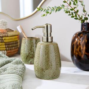 Global Green Glaze Soap Dispenser