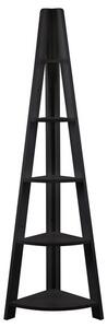 Tiva Wooden Corner Ladder Shelving