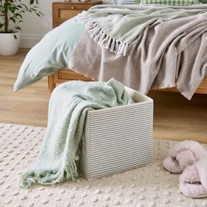 Coastal Stripe Foldable Box