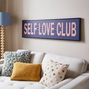 Self Love Club Embroidered Wall Art