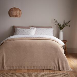 Knitted Throw Blanket 235cm x 235cm