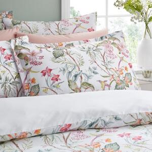 Hummingbird Floral Oxford Pillowcase
