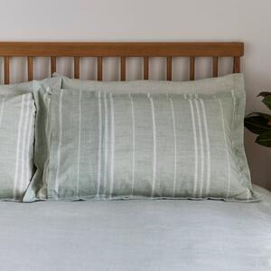 Harley Stripe Polycotton Oxford Pillowcase