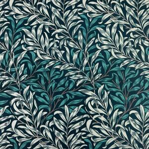 Willow Bough Fabric Dark Teal
