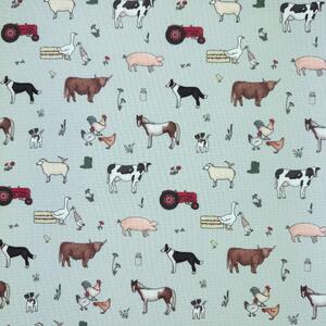 Emma Lawrence Farmyard Friends Fabric Egg Shell