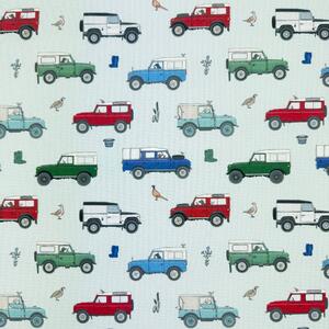 Emma Lawrence Woodland Rover Fabric Egg Shell