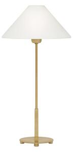 Hackney Table Lamp Brass, Light, Hand-Rubbed Antique Brass - Andrew Martin