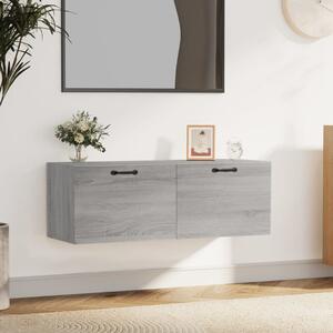 Wall Cabinet Grey Sonoma 100x36.5x35 cm Engineered Wood