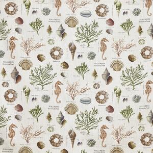 Prestigious Textiles St Helier Printed Fabric Sea Weed