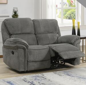 Wauchula Fabric Recliner 2 Seater Sofa - Stone