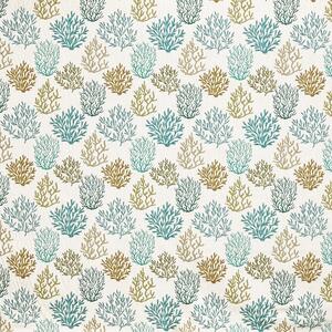 Prestigious Textiles Fistral Printed Fabric Aqua