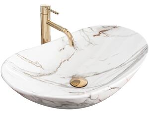 Countertop washbasin Rea Royal Shiny Aiax Marmur