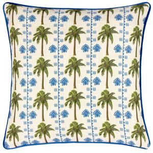 Wylder Valera Rodis Palm Square Cushion MultiColoured