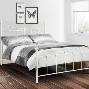 Rebecca Metal and Gold Bed Frame