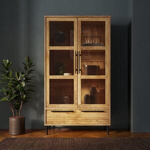 Bryant Display Cabinet, Mango Wood