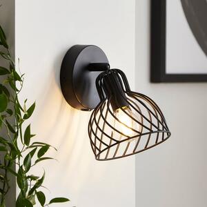 Austin Industrial Adjustable Mushroom Wall Light