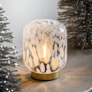 Olivia Marble Glass LED Table Lamp