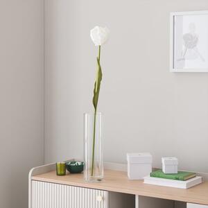 Artificial White Parrot Tulip Stem