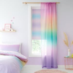 Ombre Slot Top Single Voile Panel