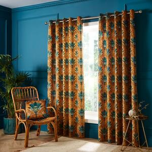 Wild Cheetah Eyelet Curtains