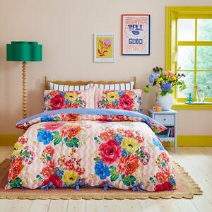 Sophie Robinson Juicy Bloom 100% Cotton Duvet Cover & Pillowcase Set