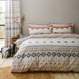 Jabari Aztec 144 Thread Count Reversible Duvet Cover & Pillowcase Set