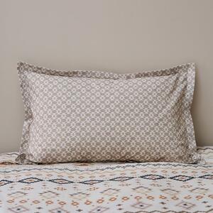 Jabari Aztec 144 Thread Count Terracotta Oxford Pillowcase