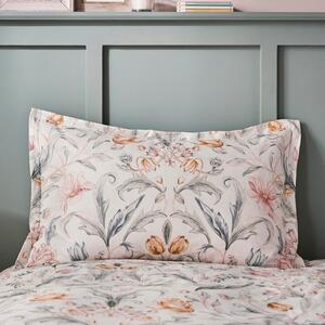 Imi Tulip Floral 144 Thread Count Natural Cotton Oxford Pillowcase