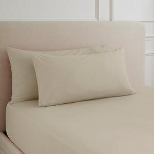 Hotel 230 Thread Count Percale Large Standard Pillowcase Pair