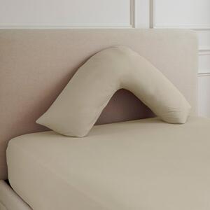 Hotel 230 Thread Count Percale V Shape Pillowcase