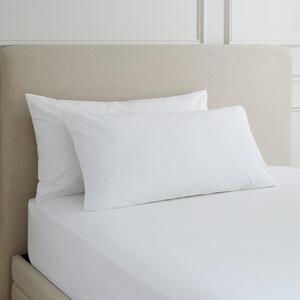 Hotel 230 Thread Count Percale Large Standard Pillowcase Pair